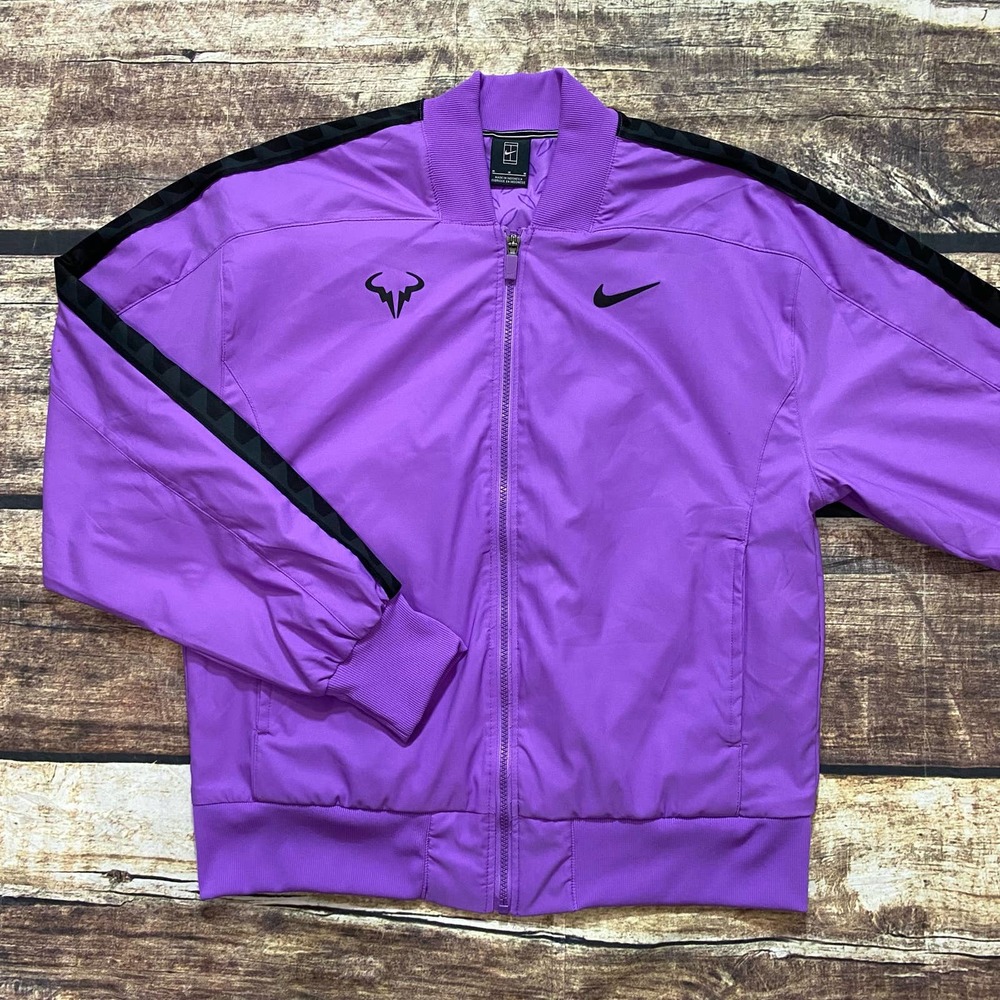 ❌SOLD❌ Nike Rafa Court Zip-Up Jacket Men's Medium Rafael Nadal Tennis Warmup EUC